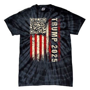 Funny Qr Donald Trump Dancing 47/45 Code Tie-Dye T-Shirt