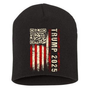 Funny Qr Donald Trump Dancing 47/45 Code Short Acrylic Beanie