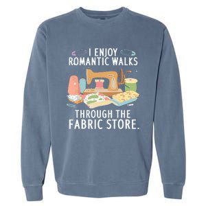 Funny Quilting Design For Men Women Quilter Sewing Quilt Garment-Dyed Sweatshirt