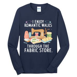 Funny Quilting Design For Men Women Quilter Sewing Quilt Tall Long Sleeve T-Shirt