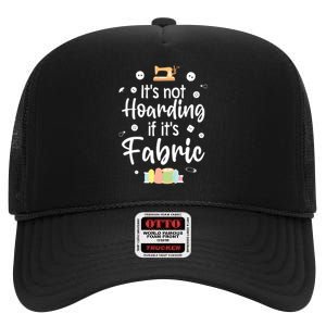 Funny Quilting Design For Women Girl Quilt Quilting Sewing High Crown Mesh Back Trucker Hat