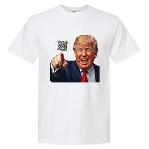 Funny Qr Donald Trump Dancing 4745 Code Video Retro Garment-Dyed Heavyweight T-Shirt