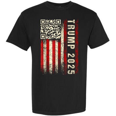 Funny Qr Donald Trump Dancing 47/45 Code Video Garment-Dyed Heavyweight T-Shirt