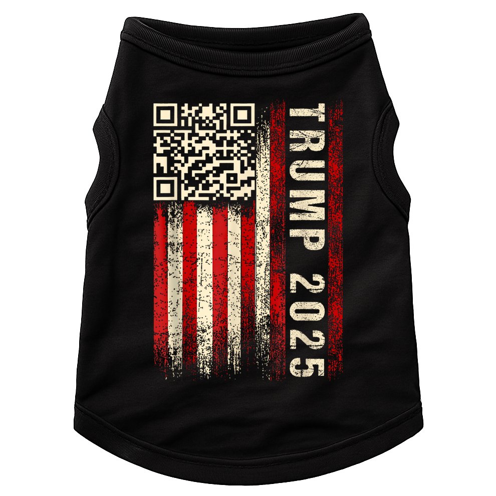 Funny Qr Donald Trump Dancing 47/45 Code Video Doggie Tank