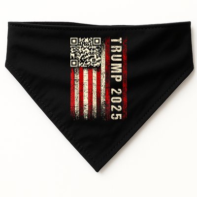 Funny Qr Donald Trump Dancing 47/45 Code Video USA-Made Doggie Bandana