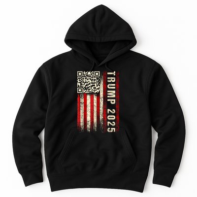 Funny Qr Donald Trump Dancing 47/45 Code Video Hoodie