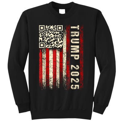 Funny Qr Donald Trump Dancing 47/45 Code Video Sweatshirt