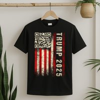 Funny Qr Donald Trump Dancing 47/45 Code Video T-Shirt