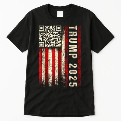 Funny Qr Donald Trump Dancing 47/45 Code Video Tall T-Shirt