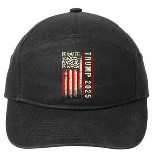 Funny Qr Donald Trump Dancing 47/45 Code Video 7-Panel Snapback Hat