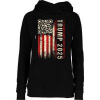 Funny Qr Donald Trump Dancing 47/45 Code Video Womens Funnel Neck Pullover Hood