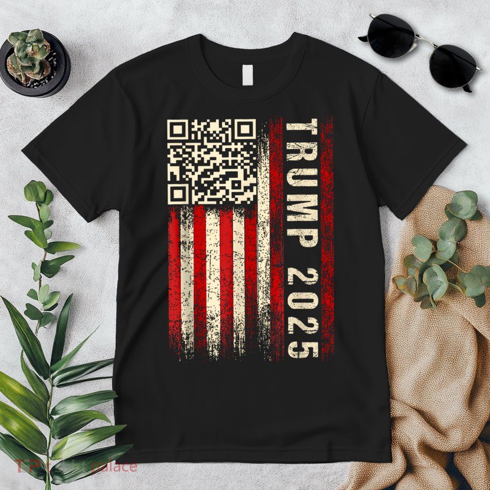 Funny Qr Donald Trump Dancing 47/45 Code Video Premium T-Shirt