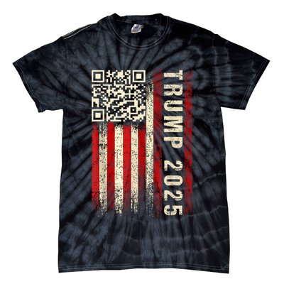 Funny Qr Donald Trump Dancing 47/45 Code Video Tie-Dye T-Shirt