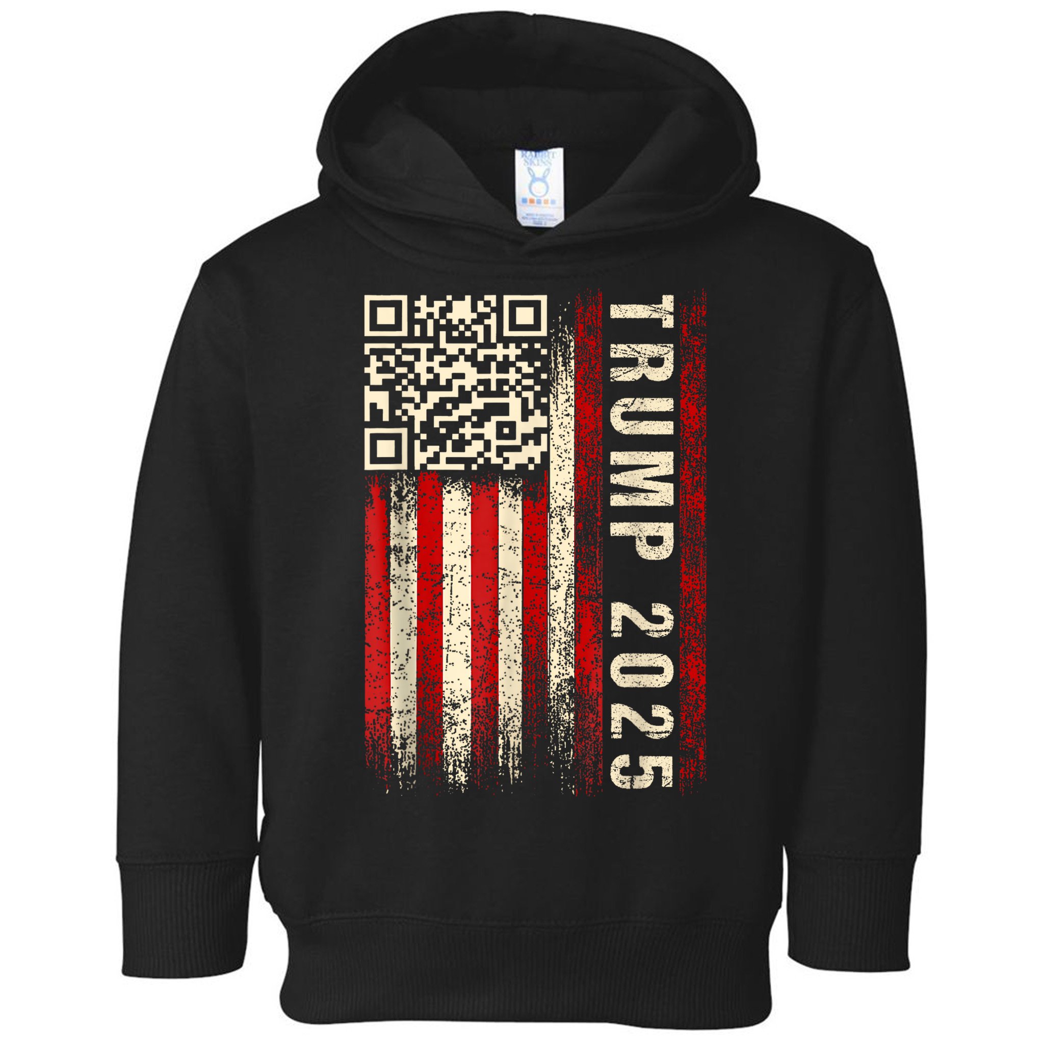 Funny Qr Donald Trump Dancing 47/45 Code Video Toddler Hoodie