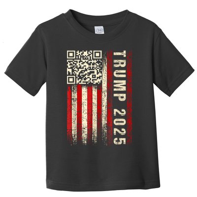 Funny Qr Donald Trump Dancing 47/45 Code Video Toddler T-Shirt