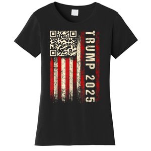 Funny Qr Donald Trump Dancing 47/45 Code Video Women's T-Shirt