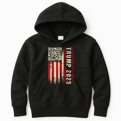 Funny Qr Donald Trump Dancing 47/45 Code Video Kids Hoodie