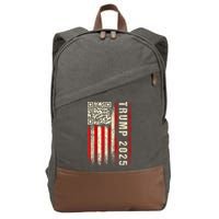 Funny Qr Donald Trump Dancing 47/45 Code Video Cotton Canvas Backpack