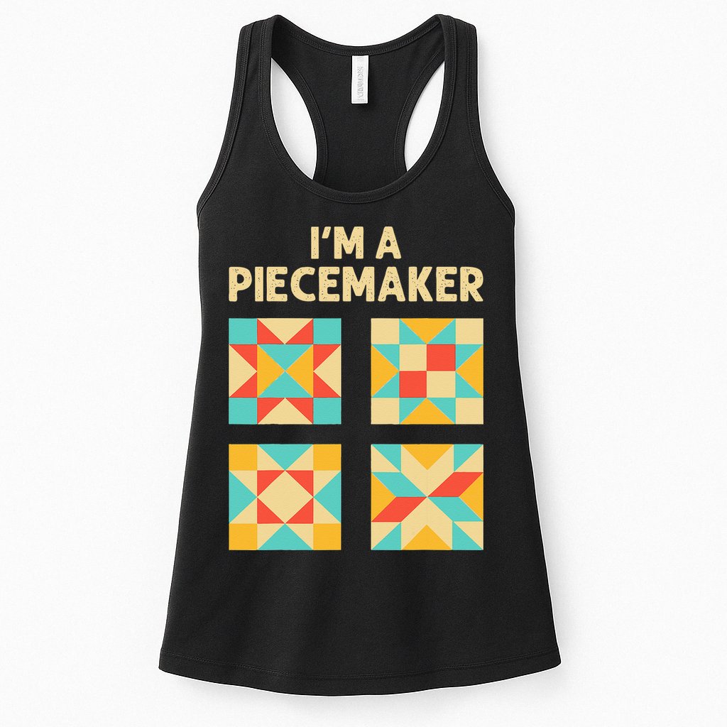 Funny Quilting Designs For Women Quilt Lover Knitting Womens Tank Top