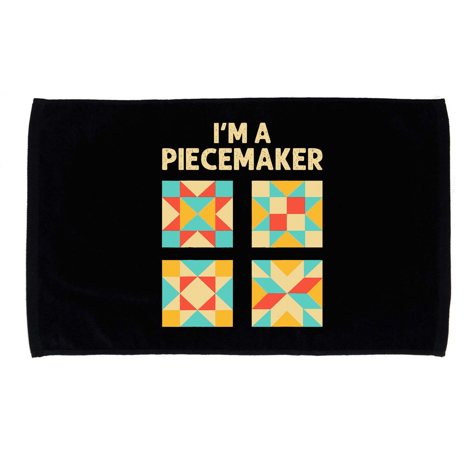 Funny Quilting Designs For Women Quilt Lover Knitting Microfiber Hand Towel
