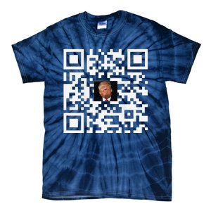 Funny Qr Donald Trump Dancing 4745 Code Video Tie-Dye T-Shirt