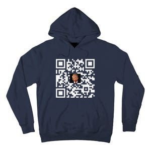 Funny Qr Donald Trump Dancing 4745 Code Video Tall Hoodie