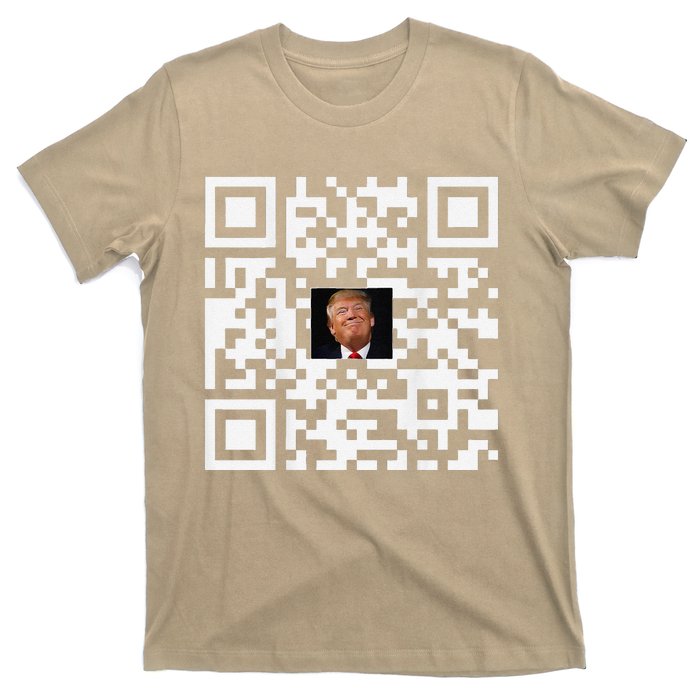 Funny Qr Donald Trump Dancing 4745 Code Video T-Shirt