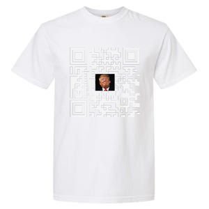 Funny Qr Donald Trump Dancing 4745 Code Video Garment-Dyed Heavyweight T-Shirt