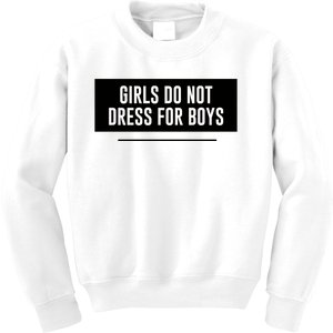 Funny Quote Dress Kids Sweatshirt