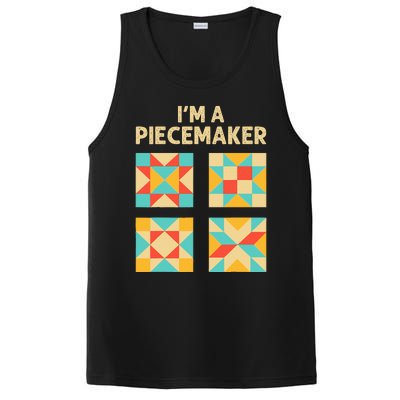 Funny Quilting Designs For Wo Quilt Lover Knitting PosiCharge Competitor Tank