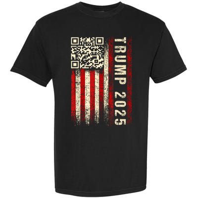Funny Qr Donald Trump Dancing 4745 Code Video Garment-Dyed Heavyweight T-Shirt