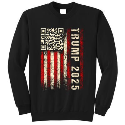Funny Qr Donald Trump Dancing 4745 Code Video Sweatshirt