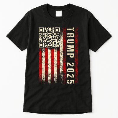 Funny Qr Donald Trump Dancing 4745 Code Video Tall T-Shirt
