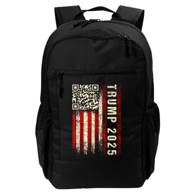 Funny Qr Donald Trump Dancing 4745 Code Video Backpack