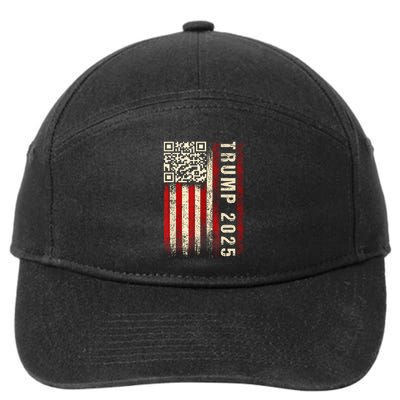 Funny Qr Donald Trump Dancing 4745 Code Video 7-Panel Snapback Hat