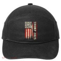 Funny Qr Donald Trump Dancing 4745 Code Video 7-Panel Snapback Hat