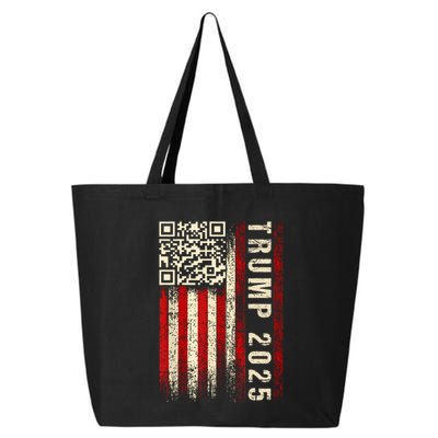 Funny Qr Donald Trump Dancing 4745 Code Video 25L Jumbo Tote
