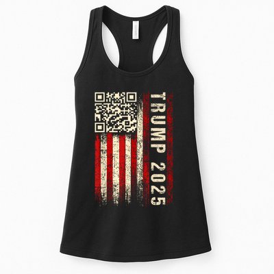 Funny Qr Donald Trump Dancing 4745 Code Video Womens Tank Top