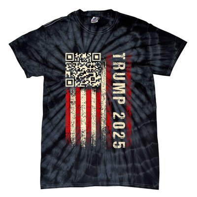 Funny Qr Donald Trump Dancing 4745 Code Video Tie-Dye T-Shirt