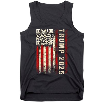 Funny Qr Donald Trump Dancing 4745 Code Video Tank Top