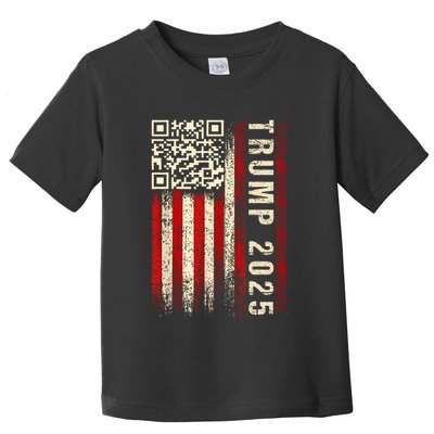 Funny Qr Donald Trump Dancing 4745 Code Video Toddler T-Shirt