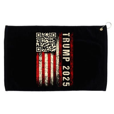 Funny Qr Donald Trump Dancing 4745 Code Video Grommeted Golf Towel