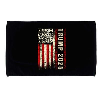 Funny Qr Donald Trump Dancing 4745 Code Video Microfiber Hand Towel