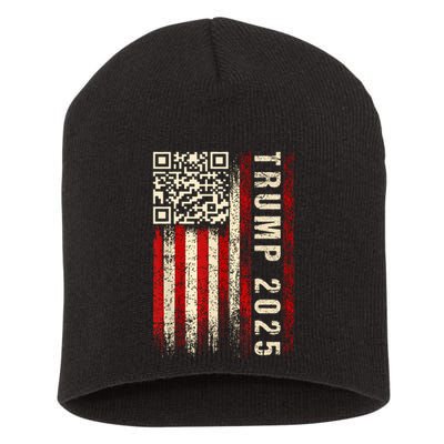 Funny Qr Donald Trump Dancing 4745 Code Video Short Acrylic Beanie