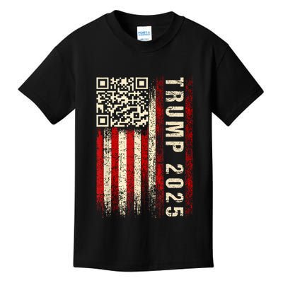 Funny Qr Donald Trump Dancing 4745 Code Video Kids T-Shirt
