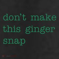 Funny Quote Dont Make This Ginger Snap St Patricks Day 25L Jumbo Tote