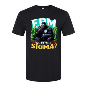 Funny Quote Erm What The Sigma Softstyle® CVC T-Shirt