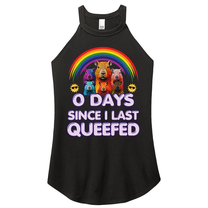 Funny Queefed Embarrassing Adult Humor Sarcastic Adult Women's Perfect Tri Rocker Tank