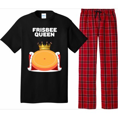 Frisbee Queen Frisbee Gift Frisbee Meaningful Gift Pajama Set