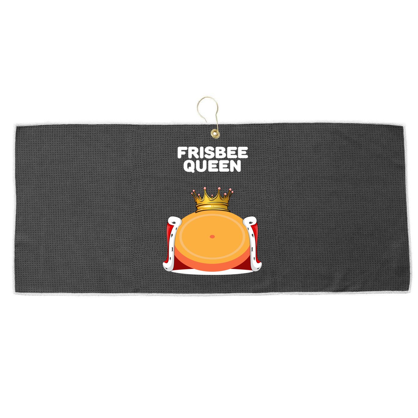Frisbee Queen Frisbee Gift Frisbee Meaningful Gift Large Microfiber Waffle Golf Towel